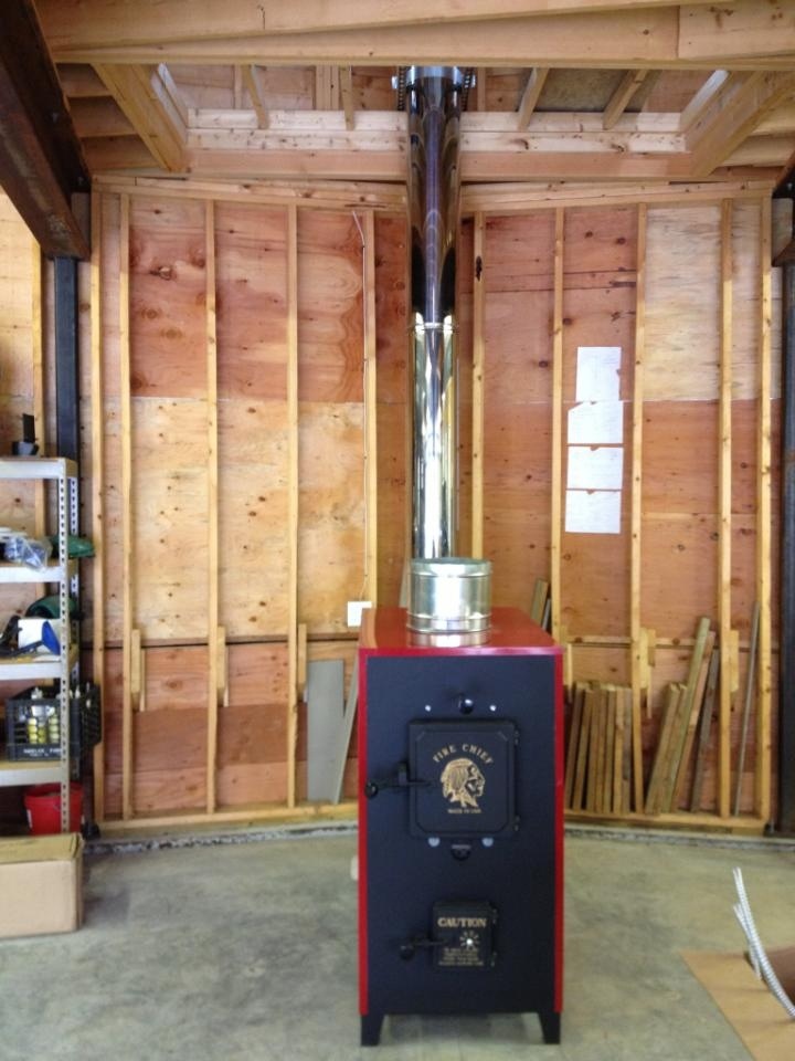 How To Install A Wood Stove In Garage, Can You Put A Wood Stove In Garage
